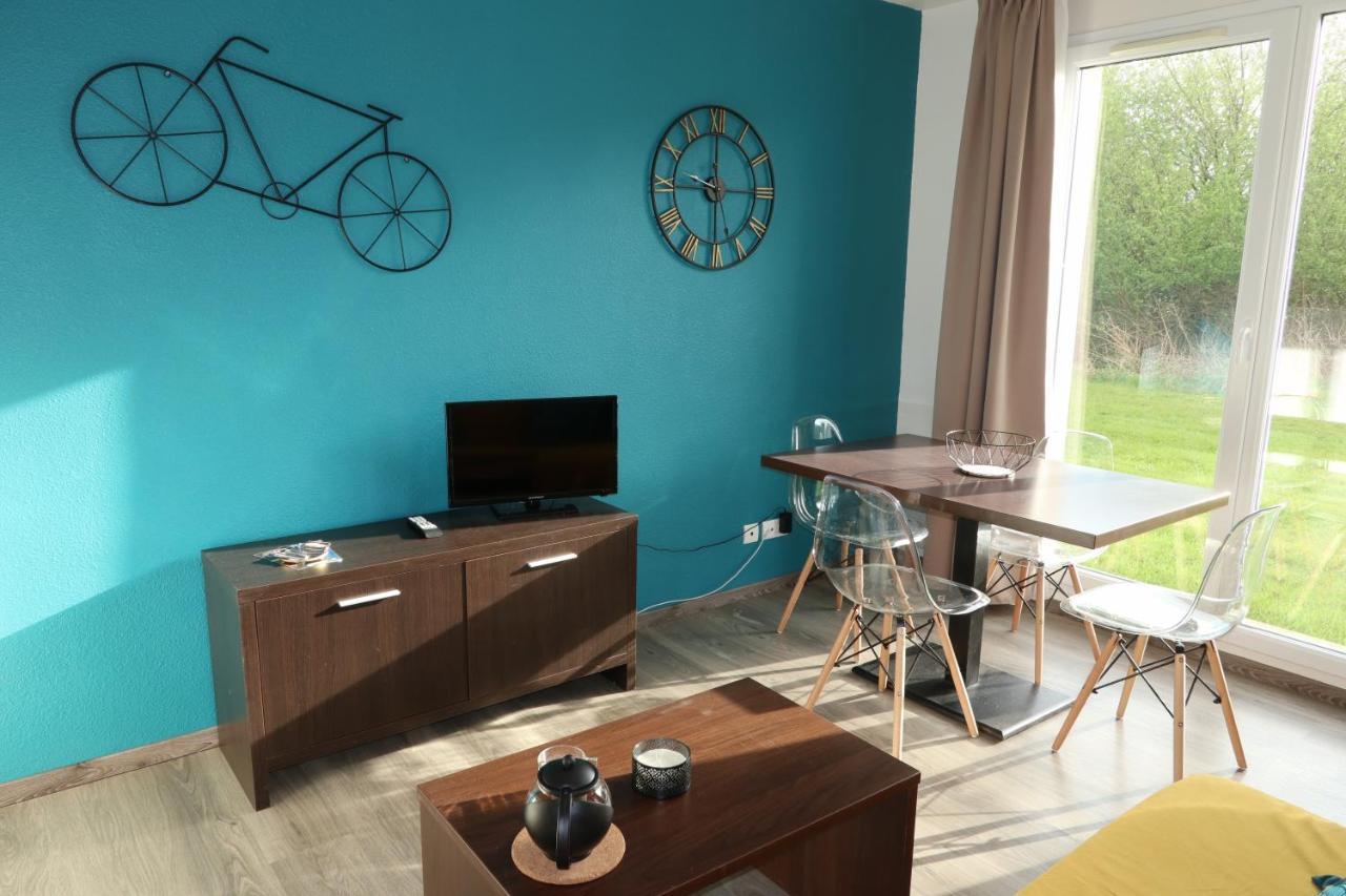 Charmant 2 Pieces Proche D Honfleur, Piscine En Saison, Parking Gratuit, Wifi Équemauville Exteriör bild